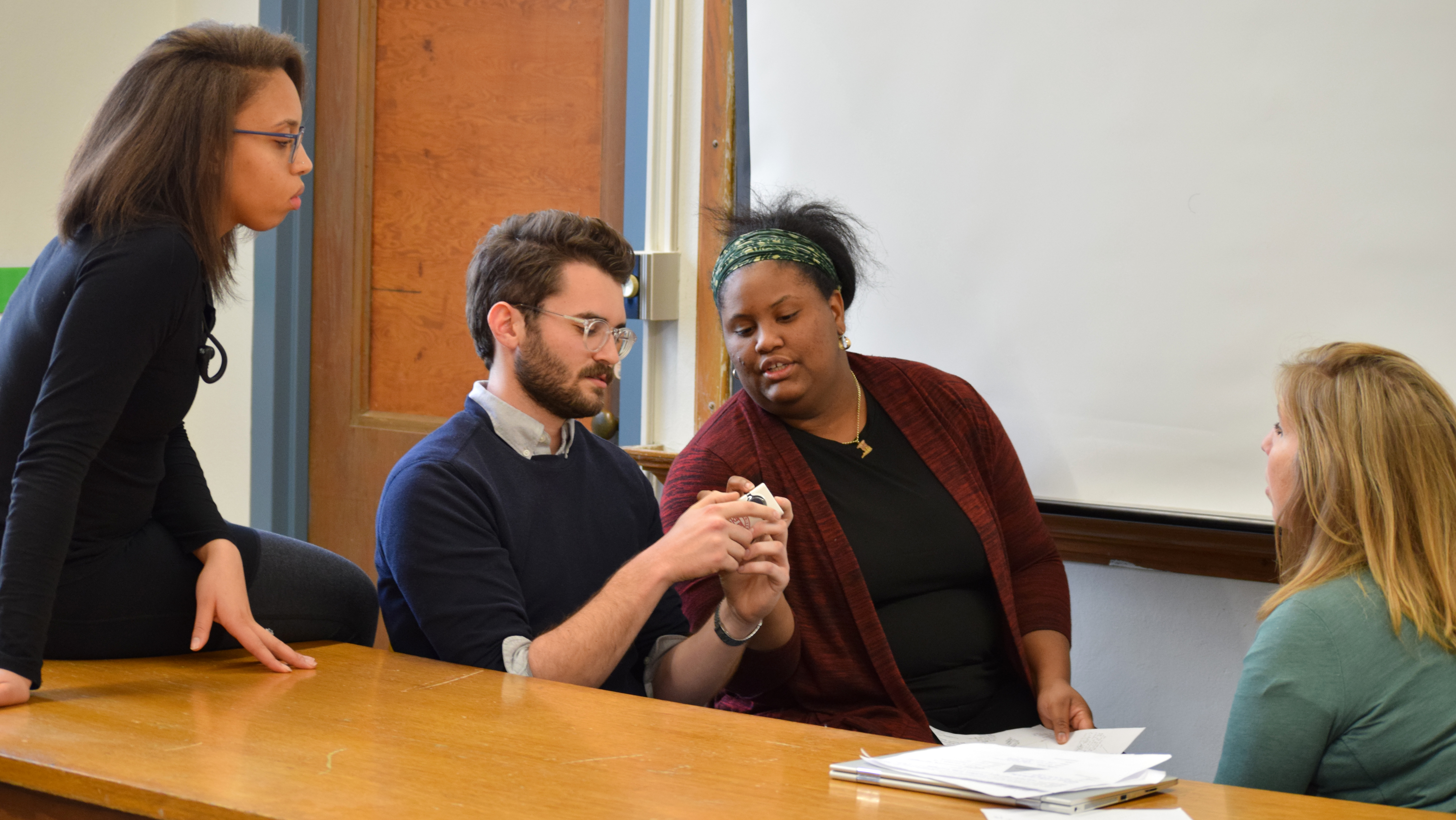 participants in a workshop