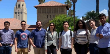 Participants during the Silicon Valley Entrepreneurial Trek