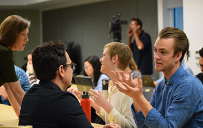 mentored interactive session at the Finding Your Research Voice workshop