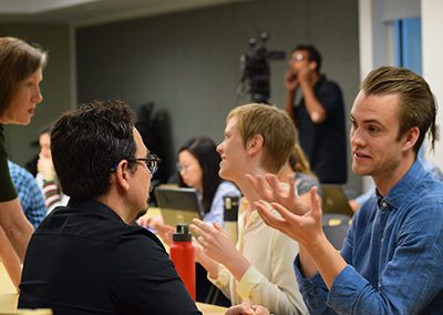 mentored interactive session at the Finding Your Research Voice workshop