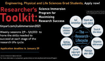 Researcher's Toolkit flyer