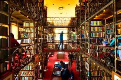 The A. D. White Reading Room in Uris Library.