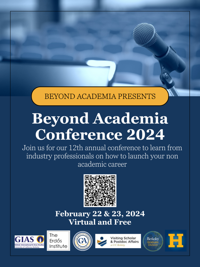 Beyond Academia Conference flyer