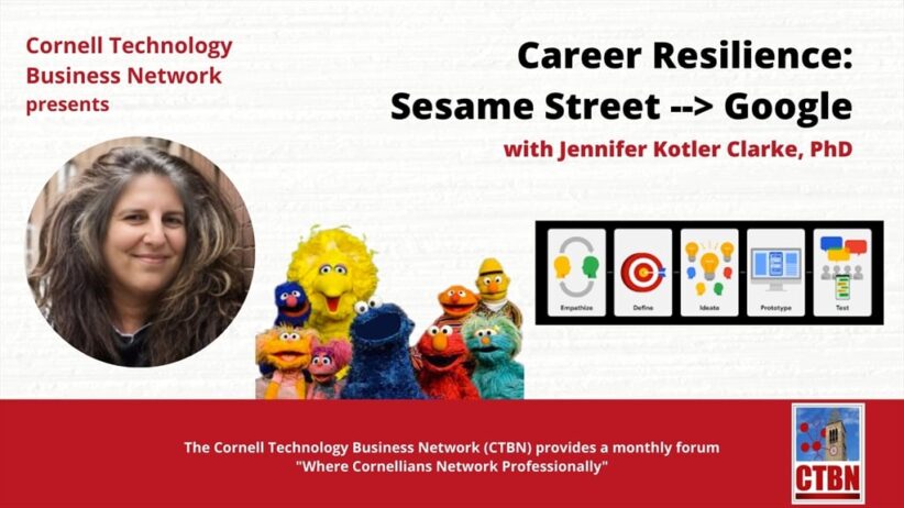 Career Resiliences: Sesame Street to Google flyer
