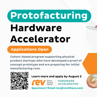 Program flyer for Protofacturing Hardware Accelerator program