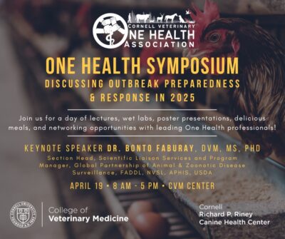 One Health Symposium flyer