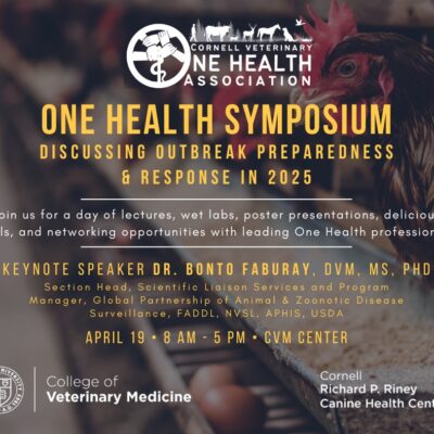 One Health Symposium flyer